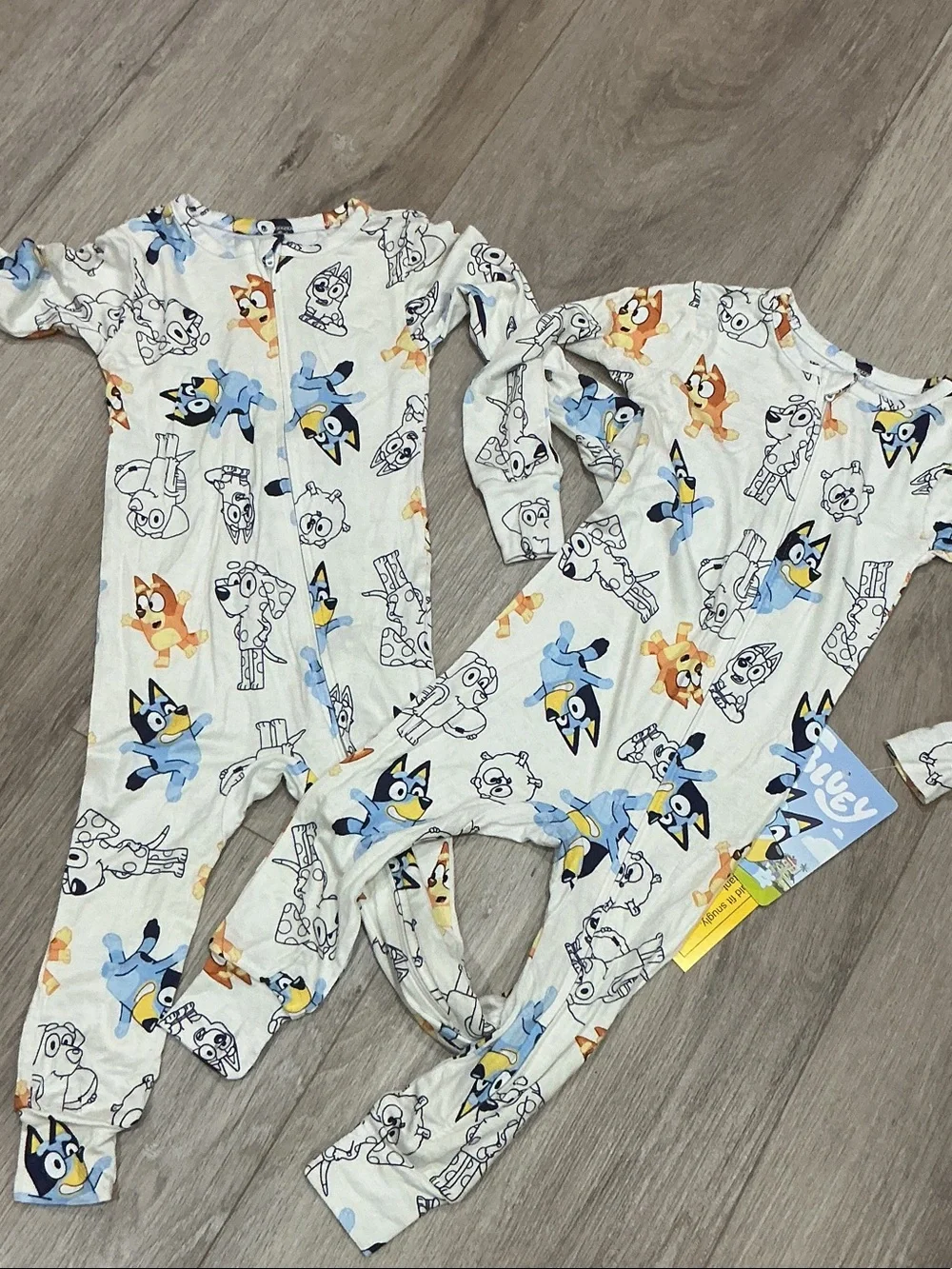 Printed Cream Kids One-Piece Romper -